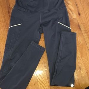 grey speed up leggings